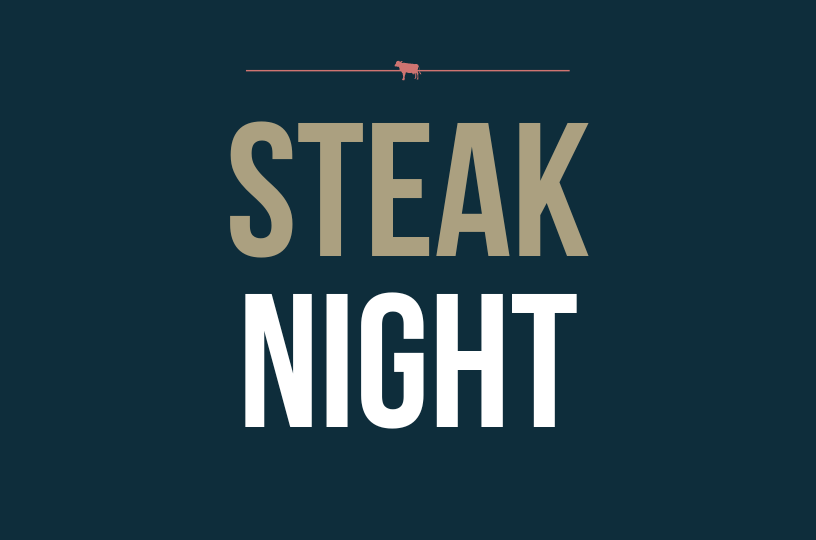 Steak Night at The Royal Oak Highams Park - £20 with a drink
